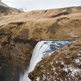 Dettifoss waterval van Nicky Langeslag