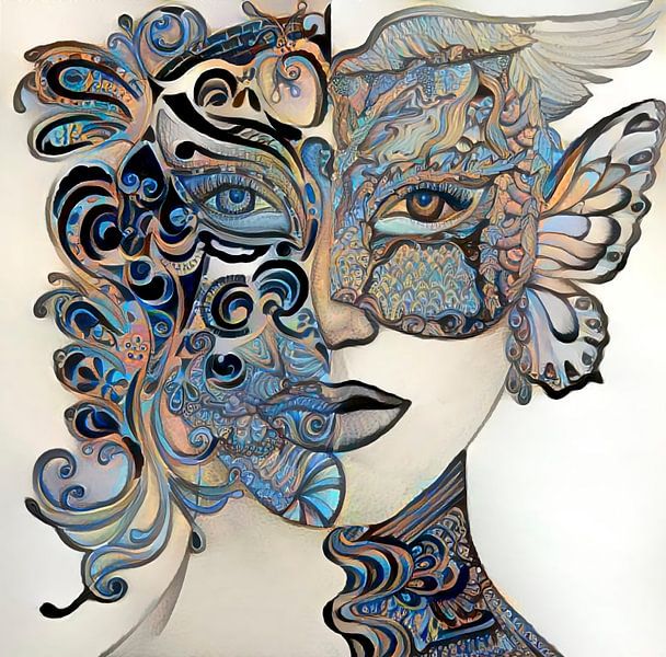 Maskerade von Mathilde Art, by Mirjam Zunnebeld