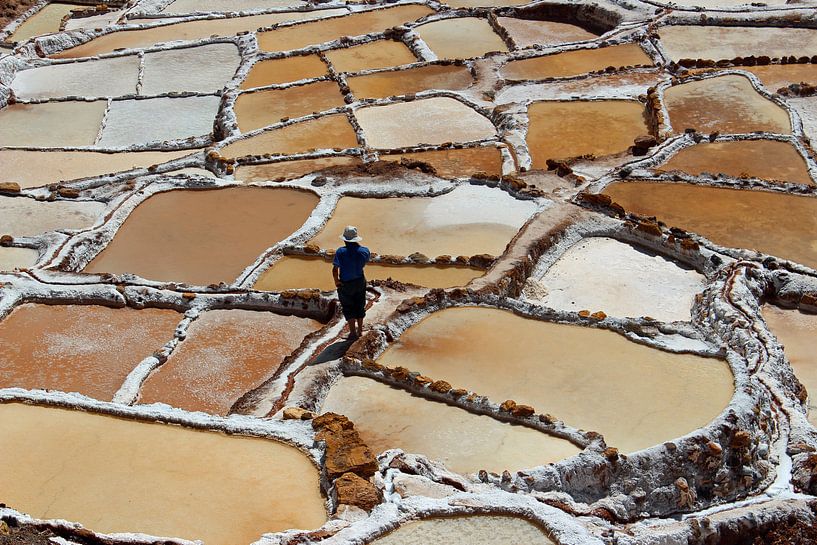 saltpans of Maras Peru by Marieke Funke