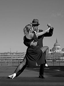 Tango-Tänzer aus Argentinien, London, UK