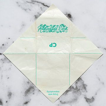 Gnome mail Amsterdam Finest on marble by Floris Kok