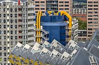 Rotterdam: Crayon, Cubes et Bibliothèque par Frans Blok Aperçu