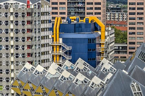 Rotterdam: Cubes, Pencil and Library