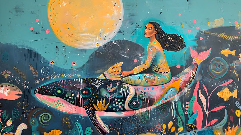 Dream journey by Petra Dreiling-Schewe