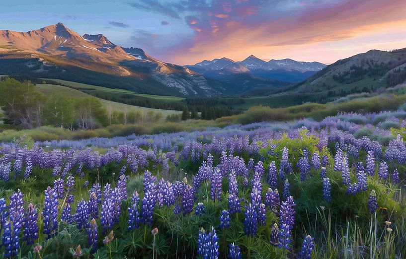 Sommerwanderung: Blumenpracht auf Hochplateau von fernlichtsicht
