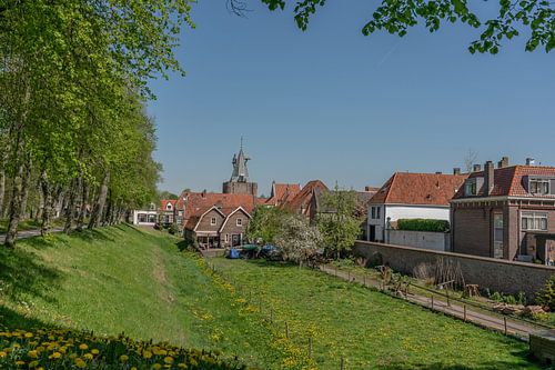 Elburg ! Ville fortifiée, ville hanséatique, pêche et bateaux de pêche de la Zuiderzee.