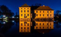 Waterspiegeling van kasteel Strünkede Herne