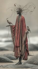 fantasy with birds by LidyStuit