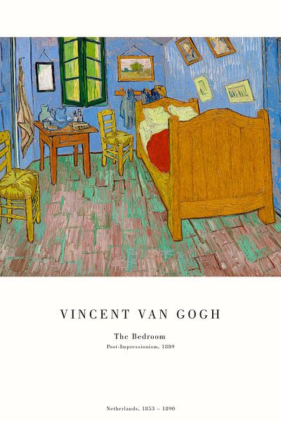 Vincent van Gogh - De slaapkamer van de kunstenaar van Old Masters