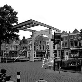 Alkmaar Nordholland Schwarz und Weiß von Hendrik-Jan Kornelis