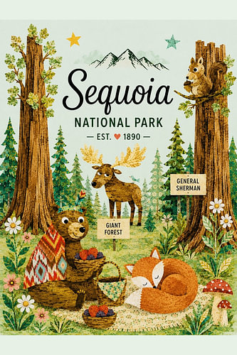 Parc national de Sequoia – Les amis de la forêt