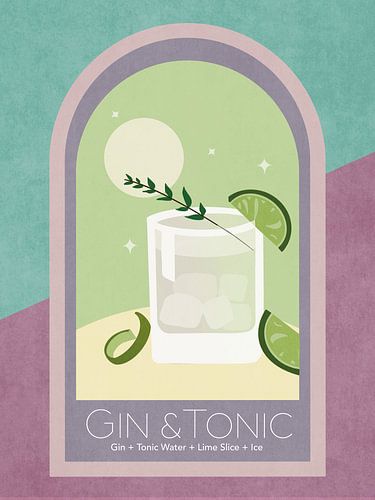 Gin en tonic