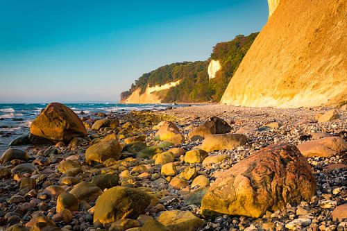 Zonsopgang aan de krijtkust