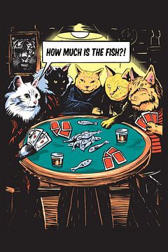 Poker cats by LuCreator