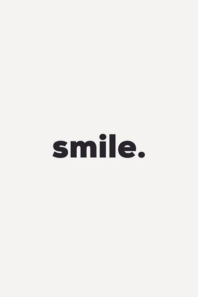 Smile by Walljar