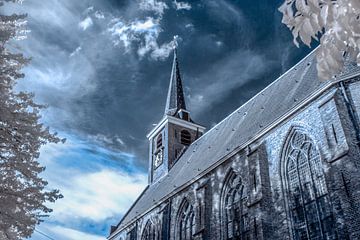 Église du village de Barendrecht sur Ad Van Koppen Fotografie