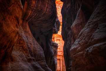 Sandstone city of Petra - Jordan