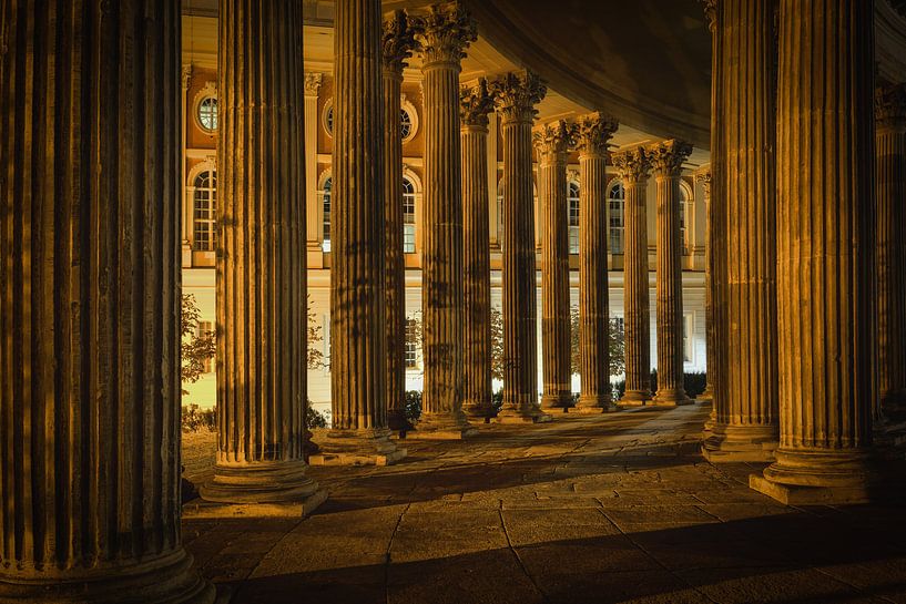 Old colonnade by Sabine Wagner