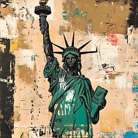 Statue of Liberty Street Art