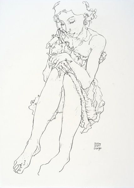 Waiting for luck by Gunter Langer