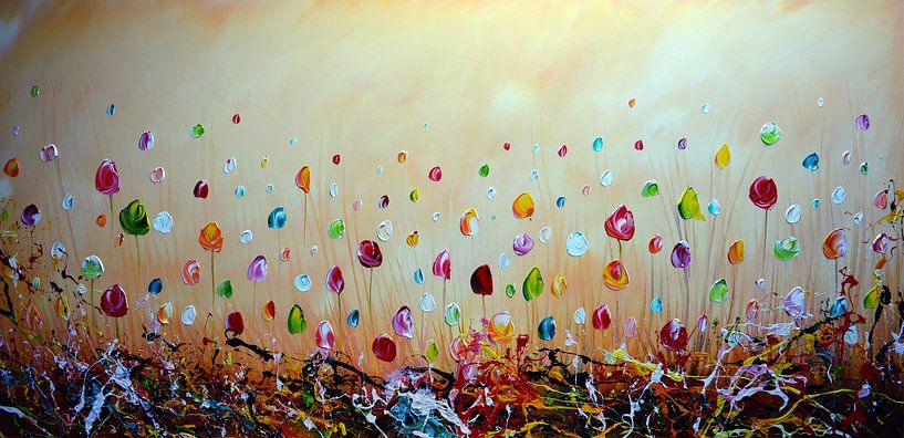 Flowers by Gena Theheartofart