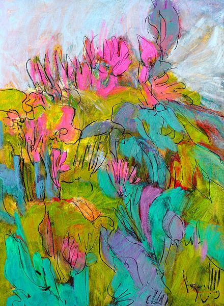 Whimsical Garden Dreams by Dorothy Fagan