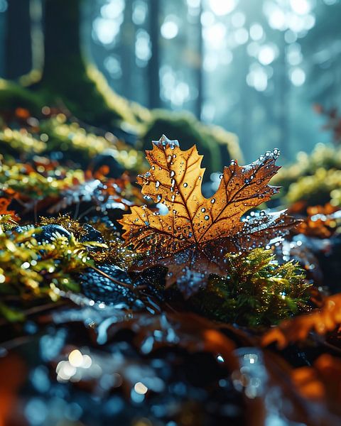 Herbstspaziergang von fernlichtsicht