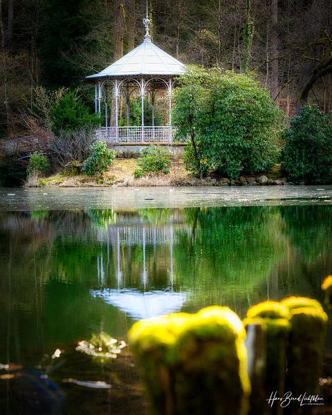 Pavillon du lac de la forêt par Hans-Bernd Lichtblau