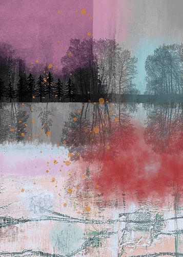 Impression vom Seeufer von Atelier VE