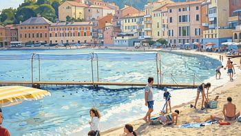 A memory of what holidays used to be like: Bay of Silence in Sestri Levante