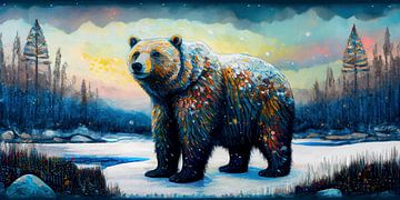Grizzly in Alaska von Whale & Sons