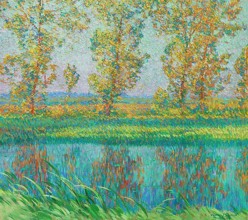 Charles J Palmie,Zomerlandschap, 1909