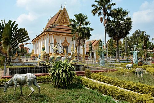 De schoonheid van Wat Kampheng tempel