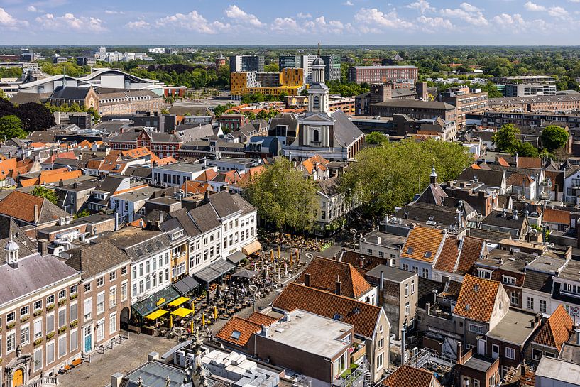 Bovenaanzicht Breda van JPWFoto