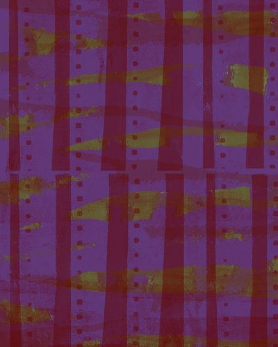 Paars en wijnrood. Kleurrijke abstracte moderne kunst. Pop van kleuren.