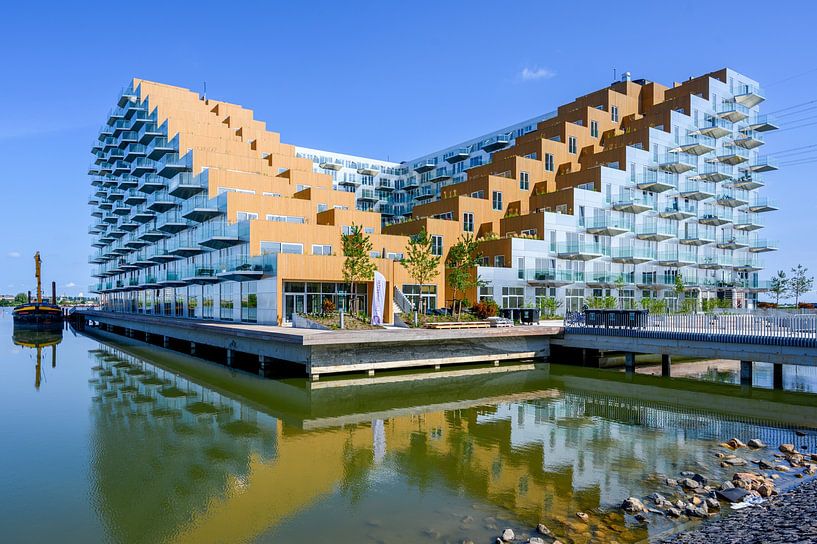 Sluishuis IJbrug Amsterdam van Peter Bartelings