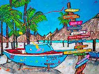 Palmenstrand Aruba