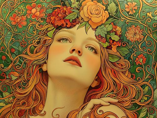 Flower power vrouwen