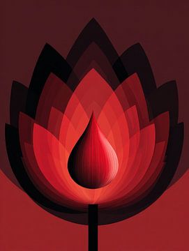 Flamme intérieure sur Franka Poulain