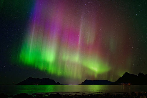 Polarlicht über Norwegen
