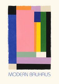 Harmonie des couleurs Bauhaus sur Niklas Maximilian