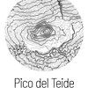 Pico del Teide | Landkarte Topografie (Minimal) von ViaMapia