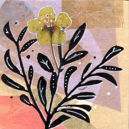 artistieke achtergrond collage