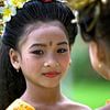 indonesië,, Bali, Jonge danseressen. van Frans Lemmens