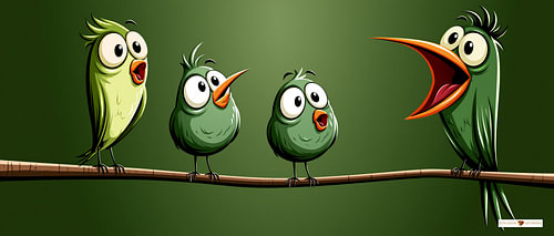Grappige Vogeltjes