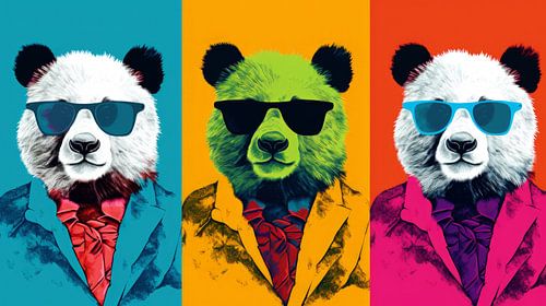 Warhol: Pop Panda Portretten
