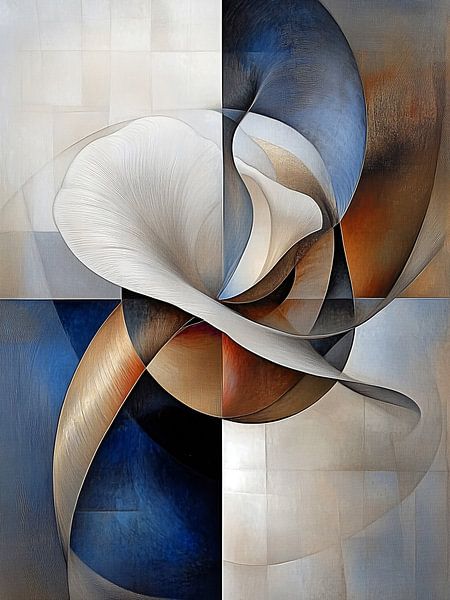 Lily Abstract II by Jacky