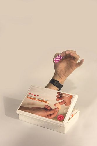 helpende hand bij ongelukken