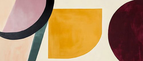 Kleurrijk en geometrisch - kunstspel Abstract Harmonies