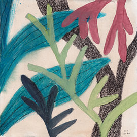 Colorful Abstract Foliage by Catalina Somolinos